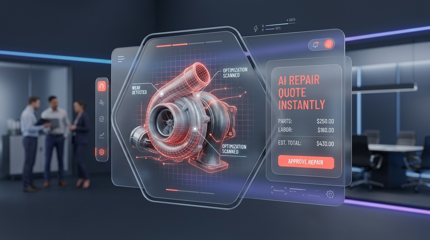Estimaciones Automáticas con IA en Talleres Automotrices | AutoQuoteIQ